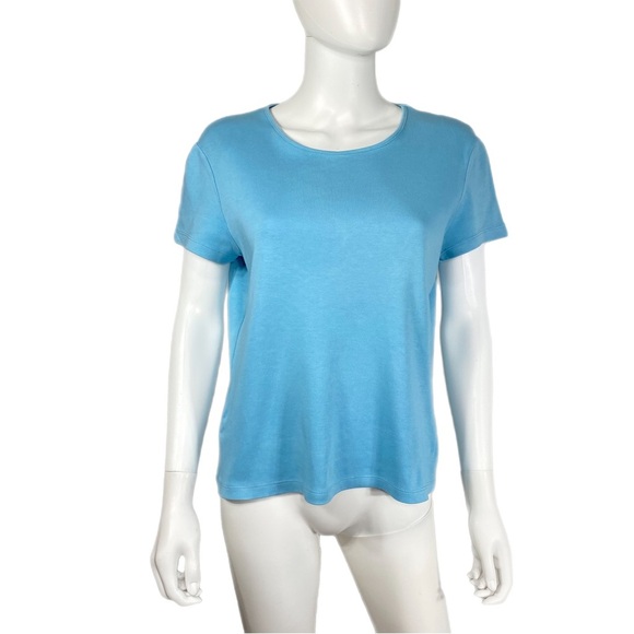 Croft & Barrow Women’s Pima Cotton Crewneck Top - Picture 1 of 7